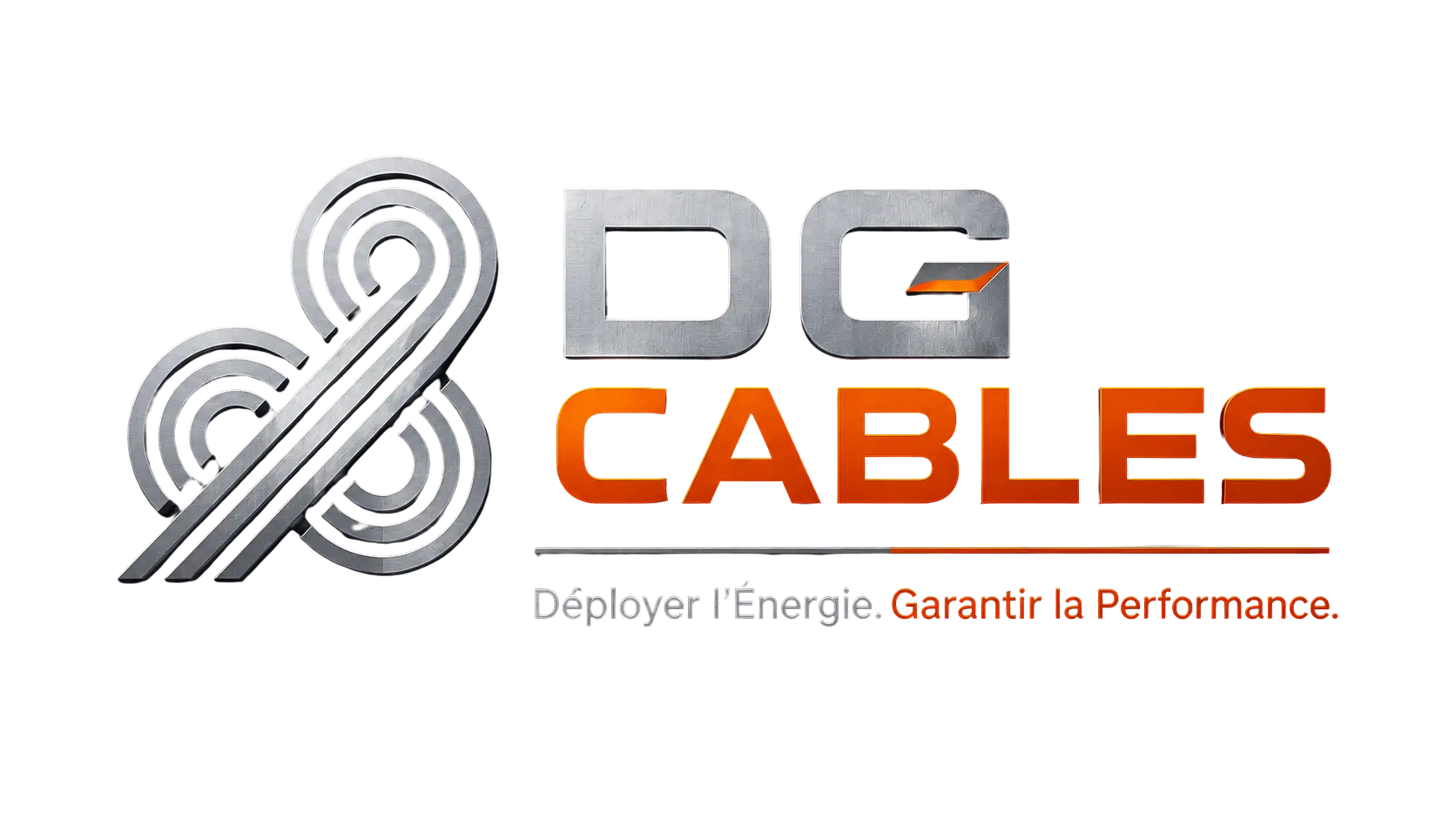 Logo DG Cables – Déployer l'Énergie. Garantir la Performance.