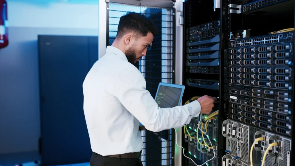 Intervention DG Cables sur le câblage d'un datacenter
