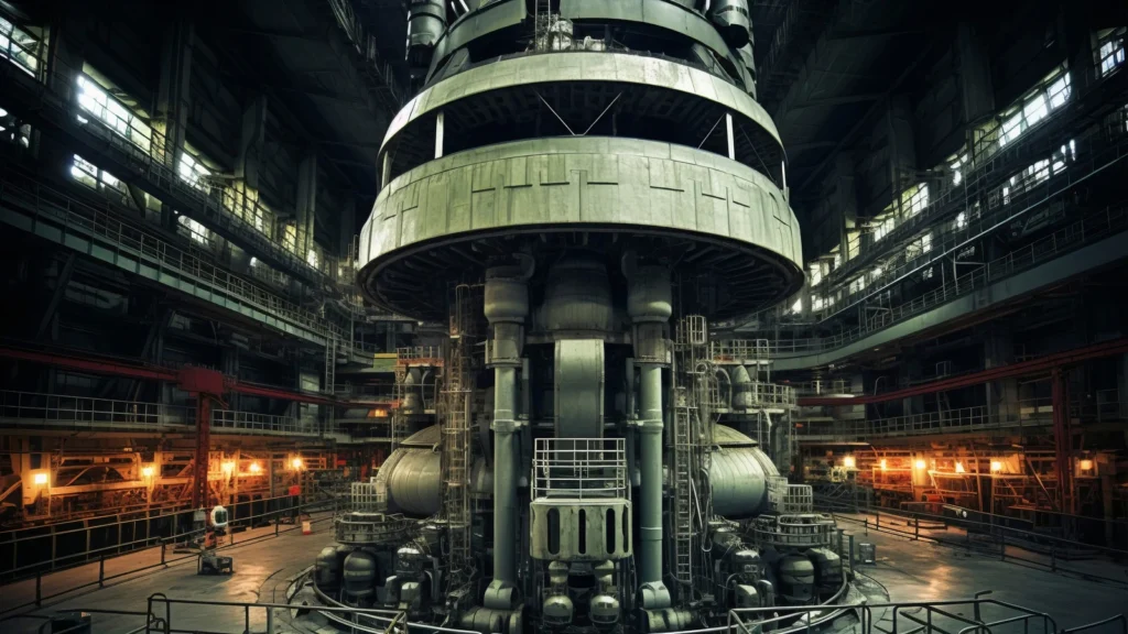 Installations techniques d'un site nucléaire