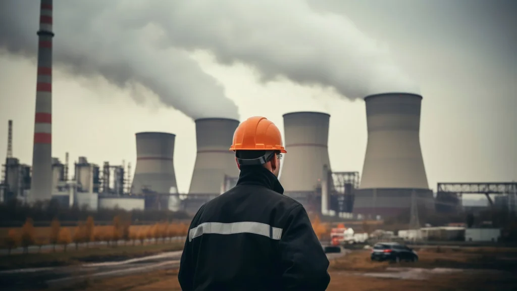 Installations d'un site nucléaire